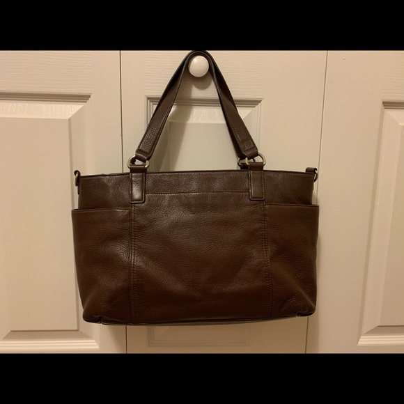 Michael Kors Brown Leather Shoulder Bag/Satchel - Picture 3 of 16